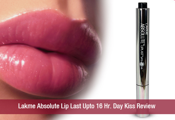 Lakme Absolute Lip Last Upto 16 Hr. Day Kiss Reviewkhoobsurati