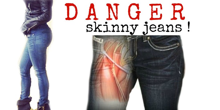 The scary proof that skinny jeans should come with a health warning